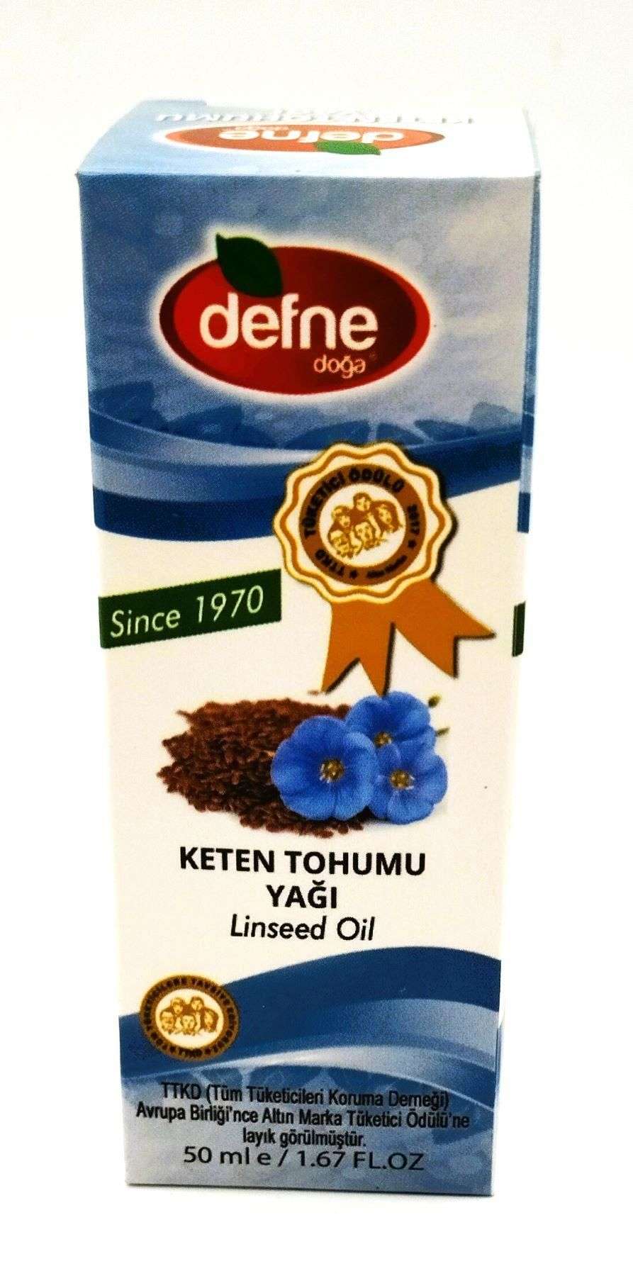 Defne Doğa Keten Tohumu Yağı 50 ml