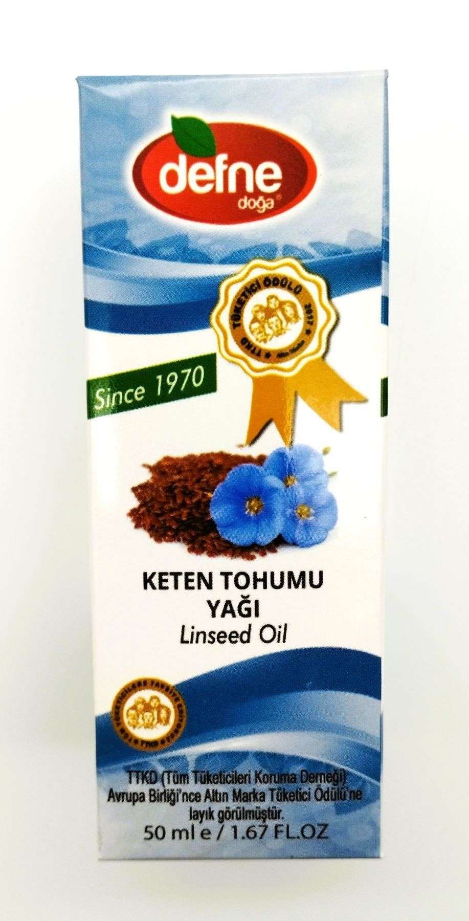 Defne Doğa Keten Tohumu Yağı 50 ml