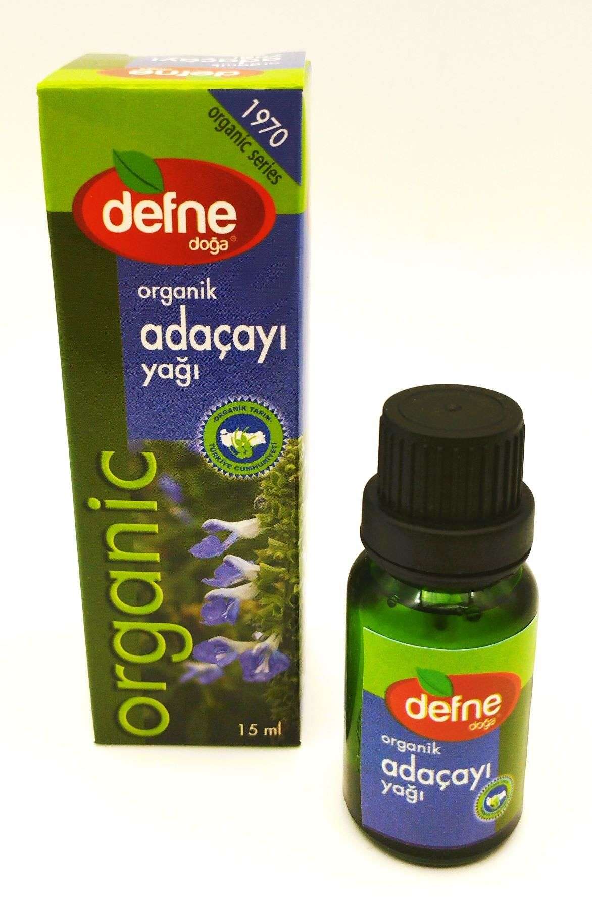 Defne Doğa Organik Adaçayı Yağı 15 ml