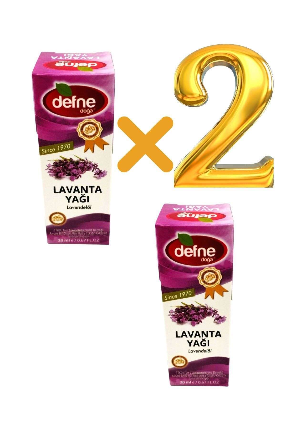 % 100 Doğal Lavanta Yağı 20 ml x 2 adet