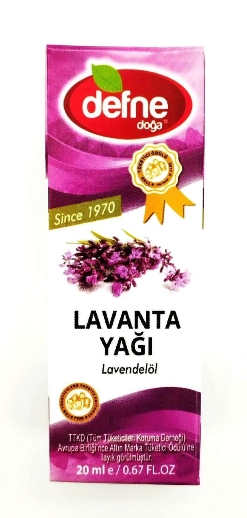 % 100 Doğal Lavanta Yağı 20 ml x 2 adet