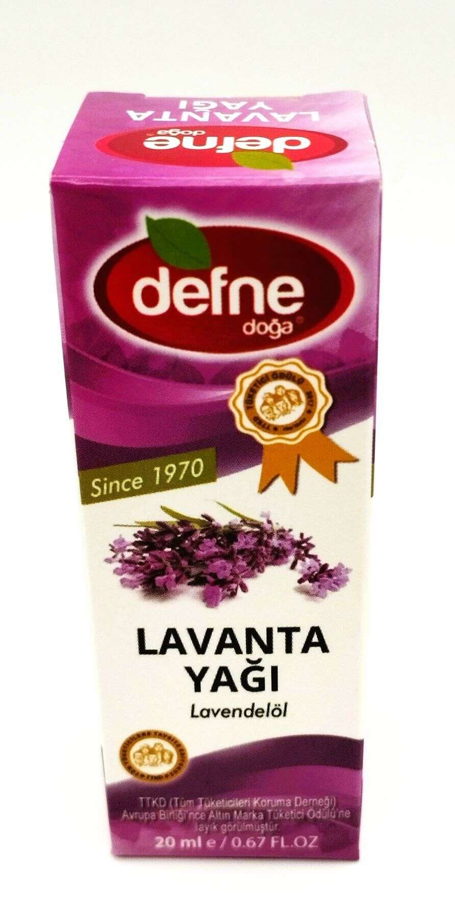 % 100 Doğal Lavanta Yağı 20 ml x 3