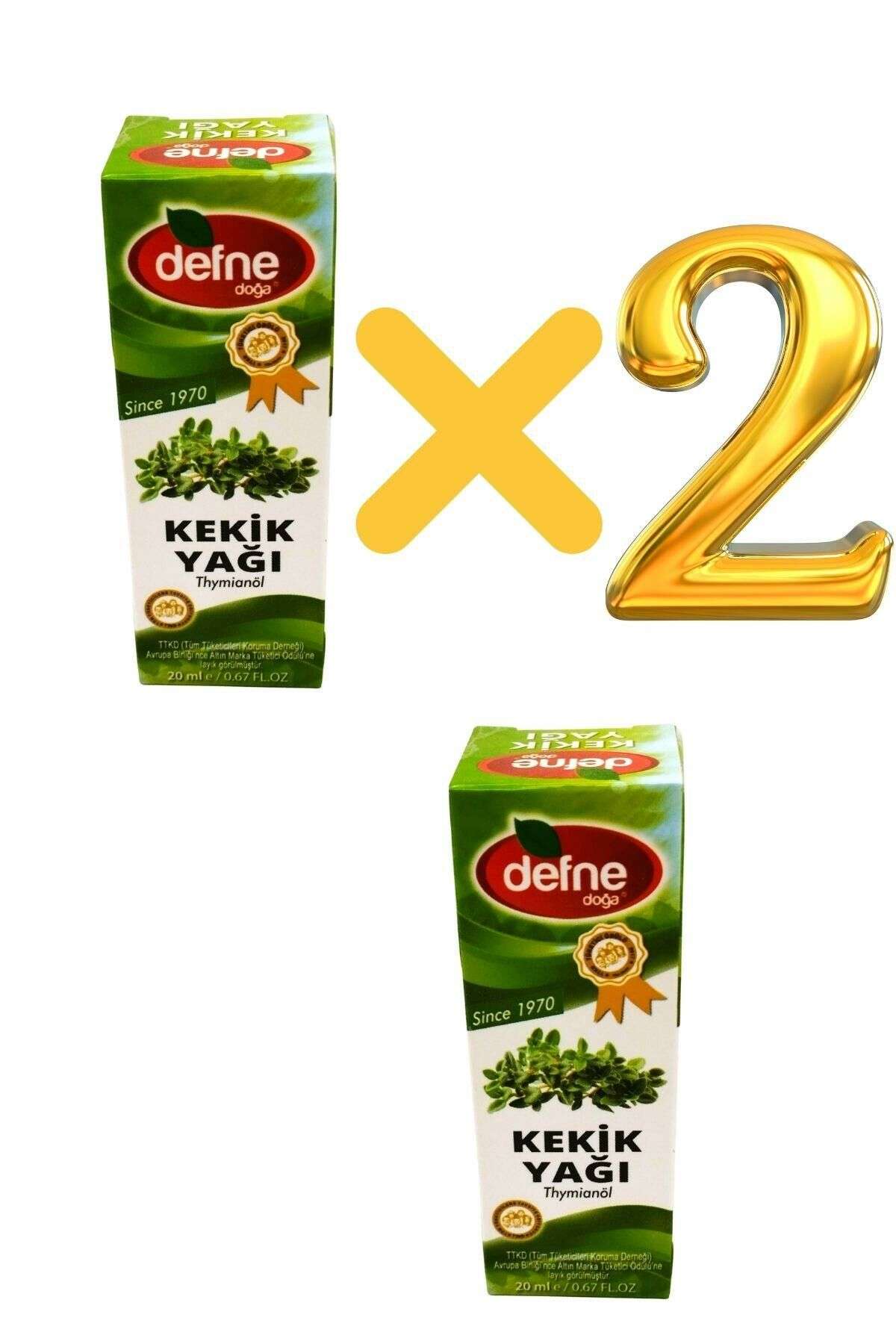 % 100 Doğal Kekik Yağı 20 ml x 2 adet