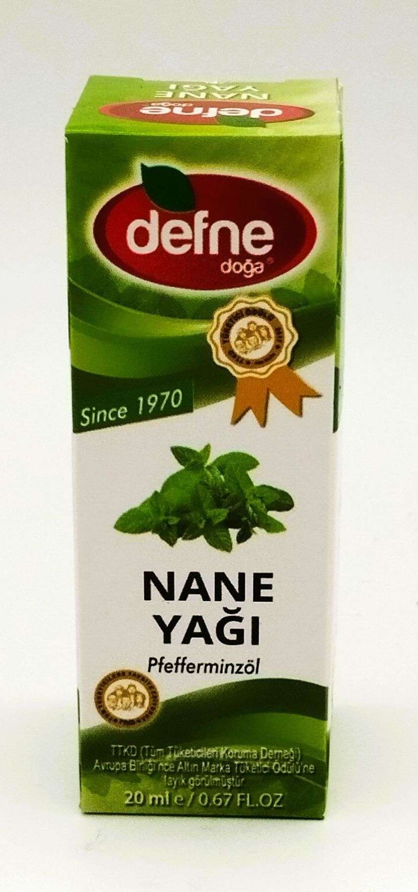 % 100 Doğal Nane Yağı 20 ml x 2 adet