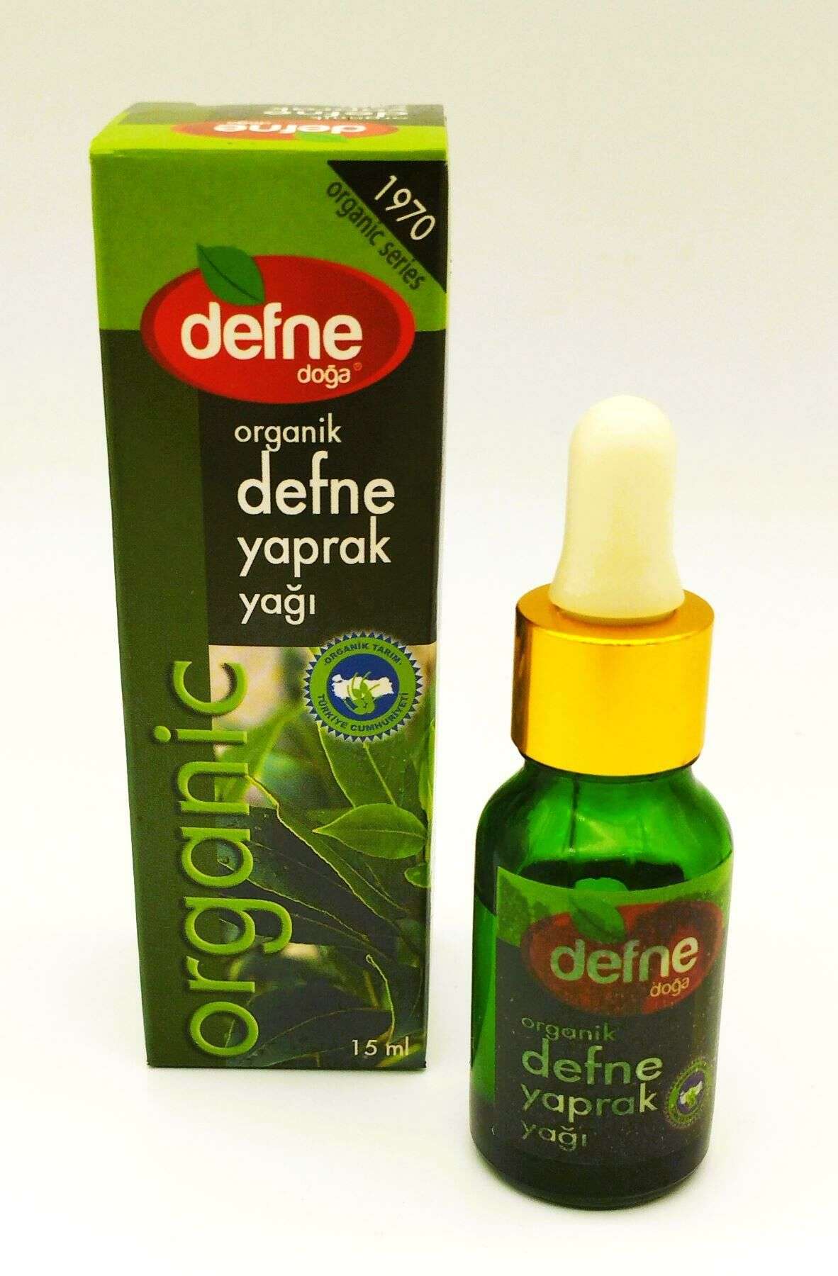 Organik Defne Yaprak Yağı 15 ml x 2