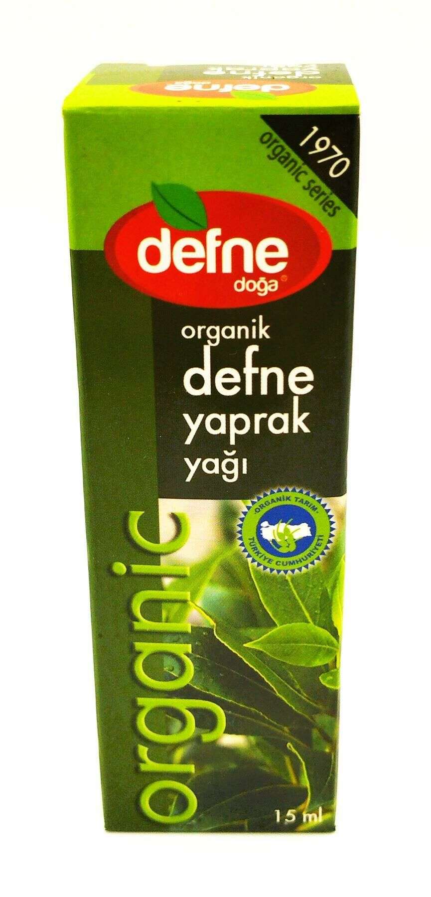 Organik Defne Yaprak Yağı 15 ml x 3