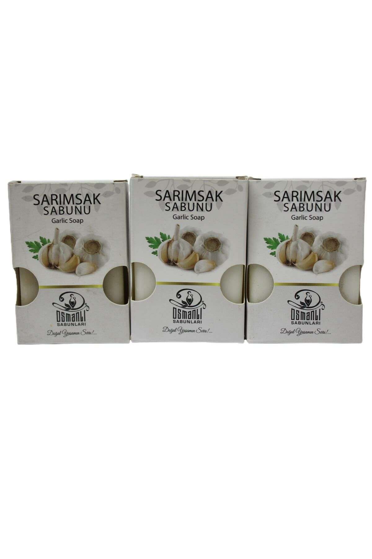 Sarımsak Sabunu 3 X 100 Gr