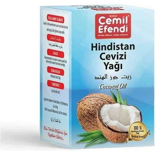 Cemil Efendi %100 Soğuk Pres Hindistan Cevizi Yağı 150 ml