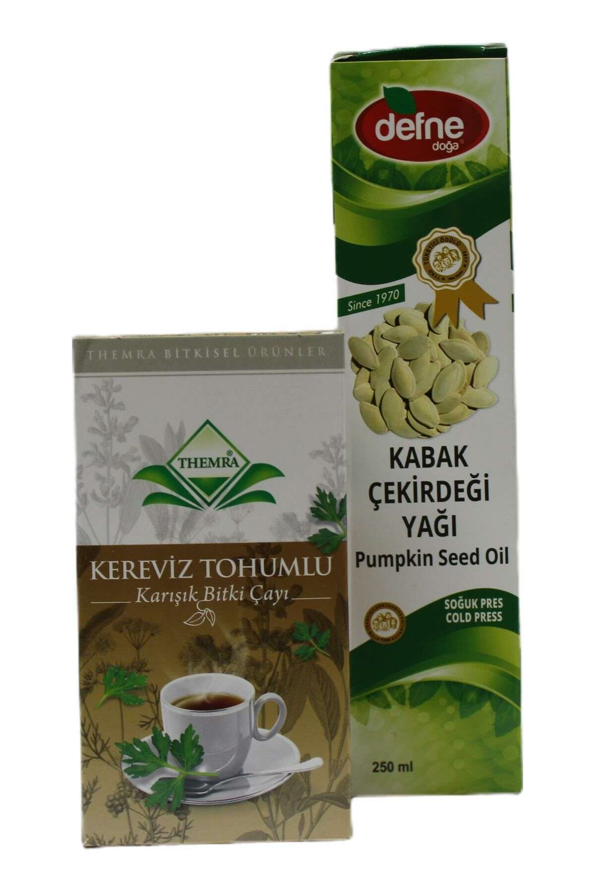 Kereviz Tohumlu Karışık Bitki Çayı+Kabak Çekirdeği Yağı