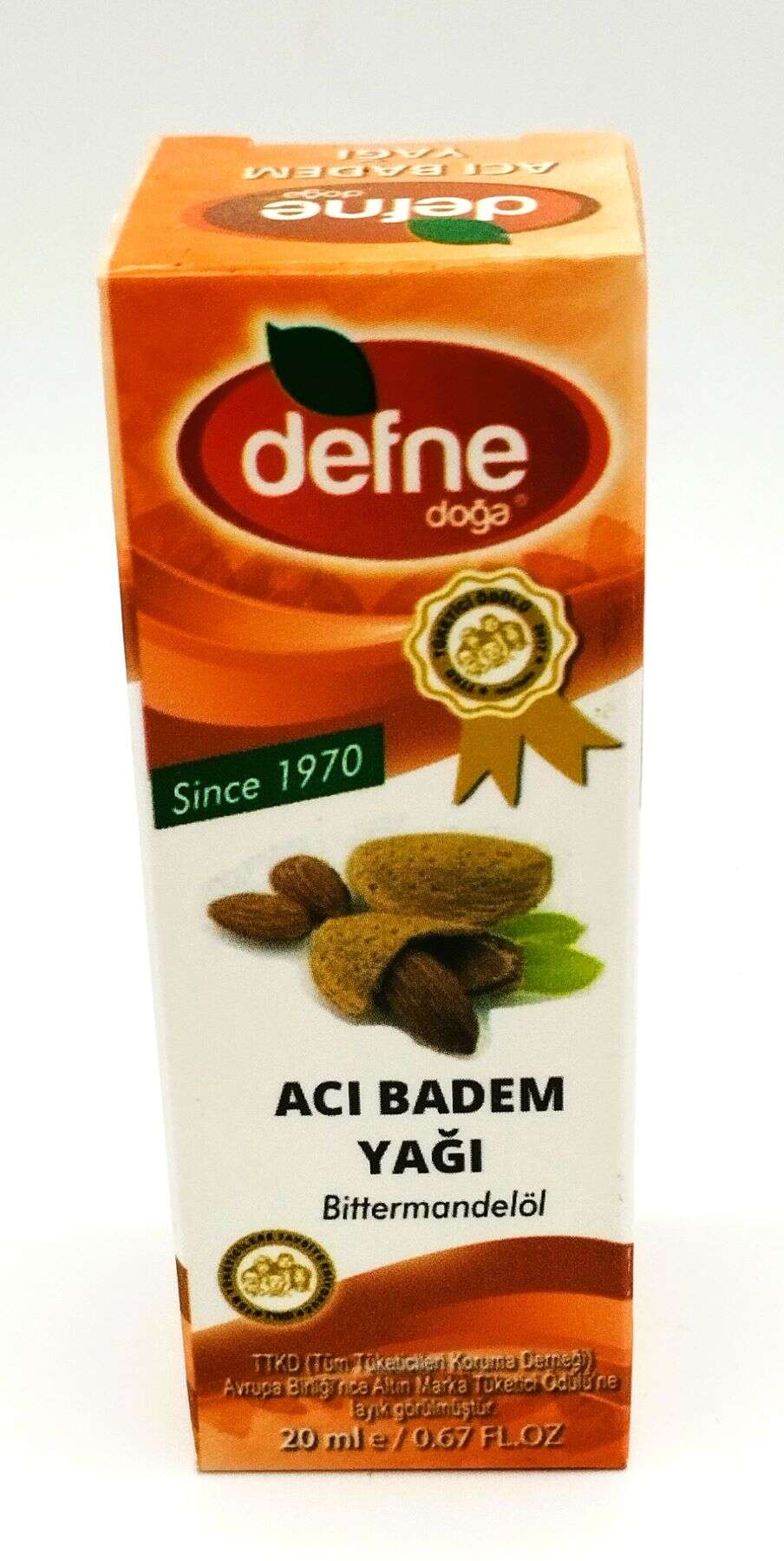 Defne Doğa Acı Badem Yağı 20 ml