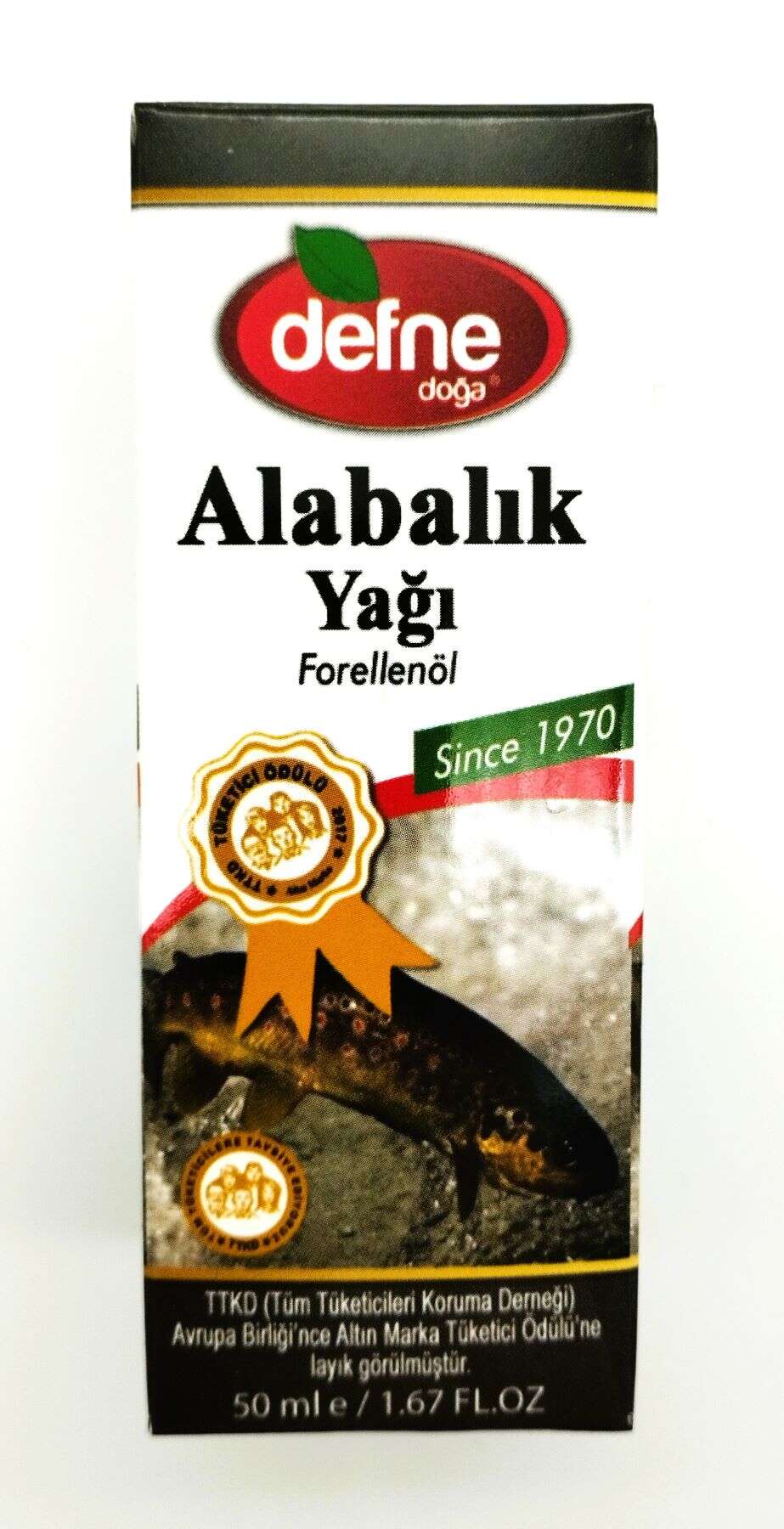 Defne Doğa Alabalık Yağı 50 ml